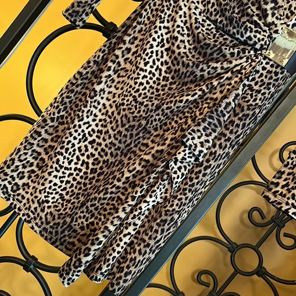 MICHAEL KORS Michael Faux Wrap Dress - Picture 4 of 9